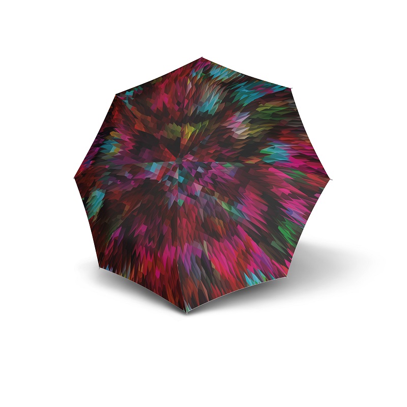 Parapluie Long Automatique Knirps T.760 – Pois Rouge, Taille Unique, 87 Cm, Garantie 5 Ans